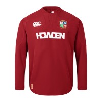 мъжки,тениски,ръгби,облекла,canterbury,british,and,irish,lions,drill,top,adults,red,dahlia