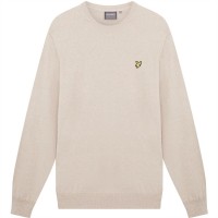 мъжки,пуловери,мъжки,тениски,lyle,and,scott,lyle,evo,crew,knit,sn99,warm,dust,marl