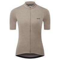 блуза,с,къс,ръкав,дамски,топове,облекло,за,колоездене,dhb,merino,women's,short,sleeve,jersey,2.0,walnut