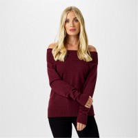 пуловер,дамски,плетени,дрехи,biba,biba,knitted,bardot,jumper,bordeaux