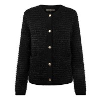 жилетка,дамски,плетени,дрехи,biba,biba,classic,cardigan,black,shimmer