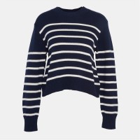 пуловер,barbour,emery,striped,crew,neck,jumper,navy,cloud
