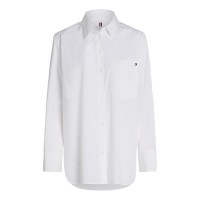 дамски,ризи,tommy,hilfiger,women's,easy,fit,long,sleeve,patterned,shirt,optic,white