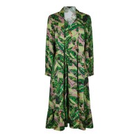 рокля,дамски,поли,и,рокли,biba,biba,tiered,midi,dress,banana,leaf,prt