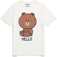 дамски,тениски,дамски,топове,line,friends,print,ts,99,hello,ladies