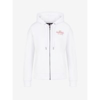 суичър,armani,exchange,full,zip,hoodie,white