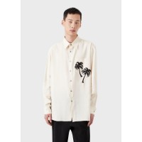 emporio,armani,shirt,cream