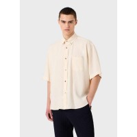 emporio,armani,shirt,cream