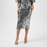 пола,поли,и,къси,панталони,biba,biba,sequin,midi,skirt,silver