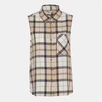 потник,дамски,ризи,дамски,топове,barbour,agnes,sleeveless,shirt,safari,d,tartan