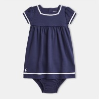 детска,рокля,детски,3/4,панталони,polo,ralph,lauren,striped,stretch,ponte,dress,&amp;,bloomer,infants,newport,navy