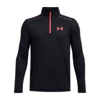 горнище,с,цип,отново,на,училище,детски,тениски,under,armour,tech,1,4,zip,top,black