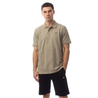 блуза,с,яка,lyle,and,scott,plain,natural,dye,polo,shirt,beige
