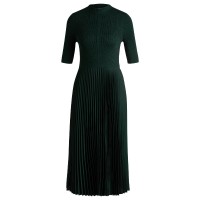 дамска,плетена,блуза,дамски,топове,boss,women,s,fireanami,knitted,top,open,green