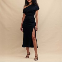 рокля,дамски,чорапогащи,и,клинове,nobodys,child,katty,midaxi,dress,black