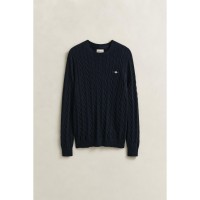 gant,cable,knit,sn64,even,blue,433