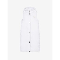 елек,дамски,якета,и,палта,armani,exchange,long,quilted,gilet,white