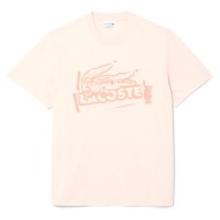 тениска,мъжки,тениски,lacoste,printed,cotton,jersey,t,shirt,orange