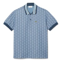 блуза,с,яка,мъжки,тениски,lacoste,classic,fit,monogram,jacquard,polo,shirt,blue
