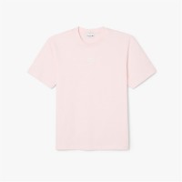 тениска,мъжки,тениски,lacoste,signature,print,cotton,t,shirt,pink
