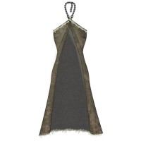 дамски,топове,the,ragged,priest,women's,deity,halter,cut,out,top,brown
