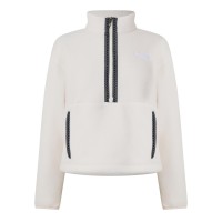дамски,полари,the,north,face,womens,fleeski,1,4,zip,pull,over,white,dune