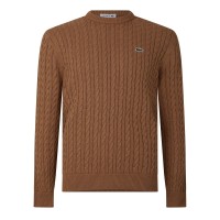 lacoste,cable,knt,cr,sn64,brown,uqw