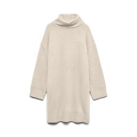 рокля,дамски,поли,и,рокли,vero,moda,aquarius,roll,neck,jumper,dress,natural