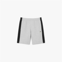 поларени,къси,панталони,дамски,екипи,мъжки,къси,панталони,lacoste,cotton,fleece,colour,block,shorts,grey