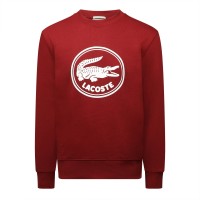 блуза,мъжки,горнища,с,качулка,мъжки,ежедневни,облекла,lacoste,crewneck,sweatshirt,red