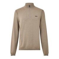 плетена,блуза,мъжки,пуловери,boss,men,s,ever,x,boss,green,cotton,long,sleeve,1,4,zip,knitted,top,light,green,334