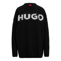 дамски,плетени,дрехи,hugo,hugo,slogues,10252981,01,black,001