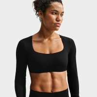 отново,на,училище,дамски,топове,nike,zenvy,ls,bra,ld64,black