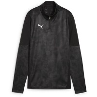 дамско,горнище,с,цип,футболни,горнища,puma,teamcup,training,1,4,zip,top,wmn,drill,womens,black,silver