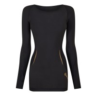 горнища,за,физическо,дамски,топове,дамски,горнища,за,тренировка,дамско,фитнес,облекло,дамски,облекла,за,бягане,skins,a400,long,sleeve,ladies,black