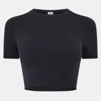 къса,блуза,дамски,топове,lululemon,ultra,soft,nulu,crop,top,black