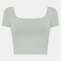 дамски,топове,lululemon,women,s,wunderu,short,sleeve,performance,gym,top,fog,green