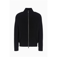 жилетка,мъжки,пуловери,armani,exchange,zip,up,cardigan,black,1200