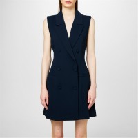 рокля,дамски,поли,и,рокли,good,american,luxe,suiting,mini,dress,new,navy002