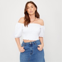 дамски,топове,дамски,облекла,размер,be,you,puff,sleeve,top,white