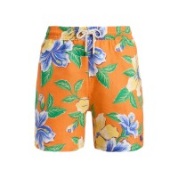 къси,панталони,стоки,за,плуване,на,разпродажба,polo,ralph,lauren,hibiscus,print,swim,shorts,orange,hibiscus