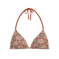 горнище,дамски,бански,костюми,дамско,бельо,chelsea,peers,triangle,bikini,top,palm,print