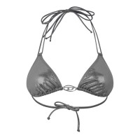 горнище,дамски,бански,костюми,дамско,бельо,diesel,oval,d,bikini,top,silver