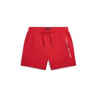 tommy,hilfiger,original,logo,mid,swim,shorts,medium,red