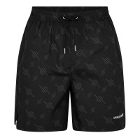 daily,paper,men's,irregular,swim,shorts,black