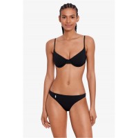 горнище,дамски,бански,костюми,дамско,бельо,polo,ralph,lauren,signature,sol,underwire,bikini,top,black