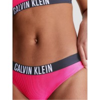 бикини,дамски,бански,костюми,дамско,бельо,calvin,klein,women's,classic,tanga,bikini,bottoms,pink,flash
