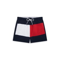 стоки,за,плуване,на,разпродажба,tommy,hilfiger,archive,medium,drawstring,swimshort,desert,sky