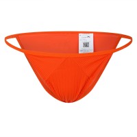 puma,women,s,seamless,ribbed,tanga,bikini,bottom,red,combo