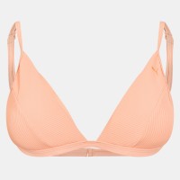 puma,women,s,ribbed,triangle,bikini,peach,combo